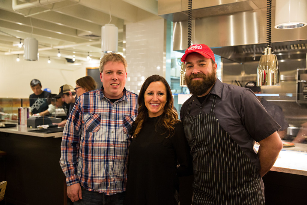 Opening night of Rocksalt Charlotte. With Travis Croxton and Exc. Chef Jay PiercePhotographed in Charlotte, NC on Feb. 18th, 2015Photos by Peter Taylor